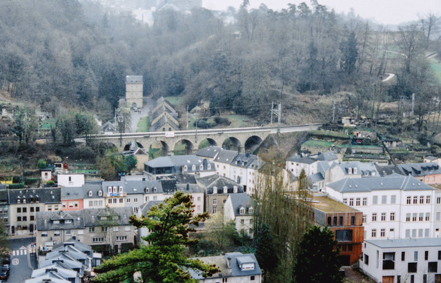 Porte du Grünewald area, Luxembourg City, 2017
