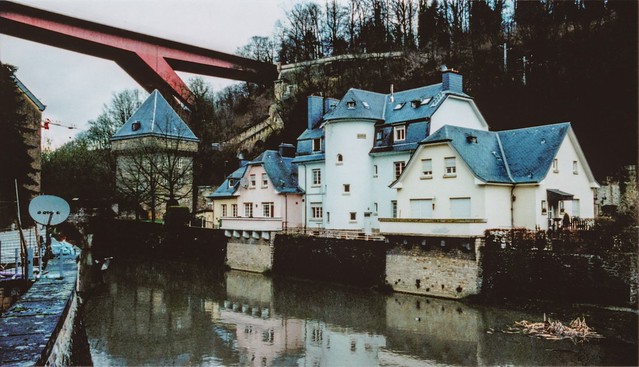 Pfaffenthal, Alzette River, Luxembourg City, 2017